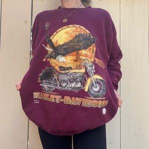 1995 Vintage Harley Davidson Crewneck Sweater